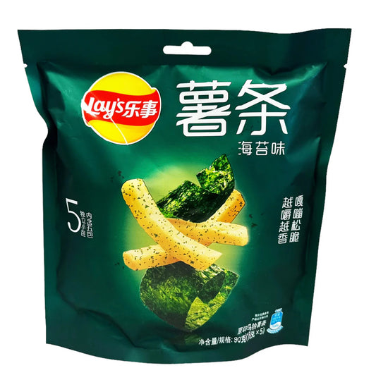 Lays Seaweed Cheddar French Fries