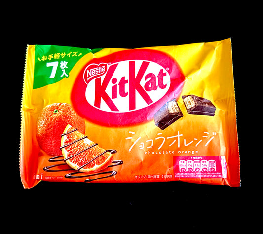 Kit Kat Orange Chocolate Drizzle- Japan